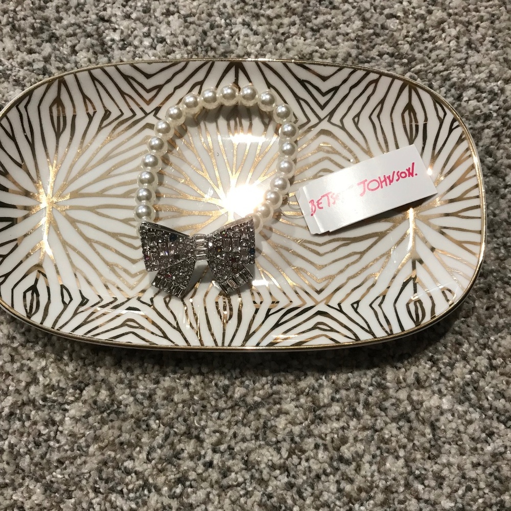 Betsey Johnson Bow Bracelet
